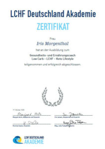 LCHF Zertifikat